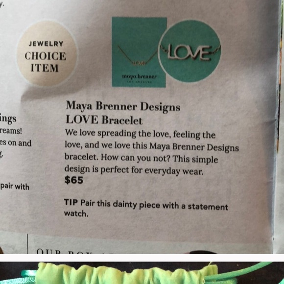 Maya Brenner LOVE Bracelet - Picture 7 of 7